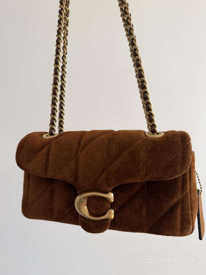 Coach tabby suede 20 rankinė per petį - nuotraukos Nr. 4