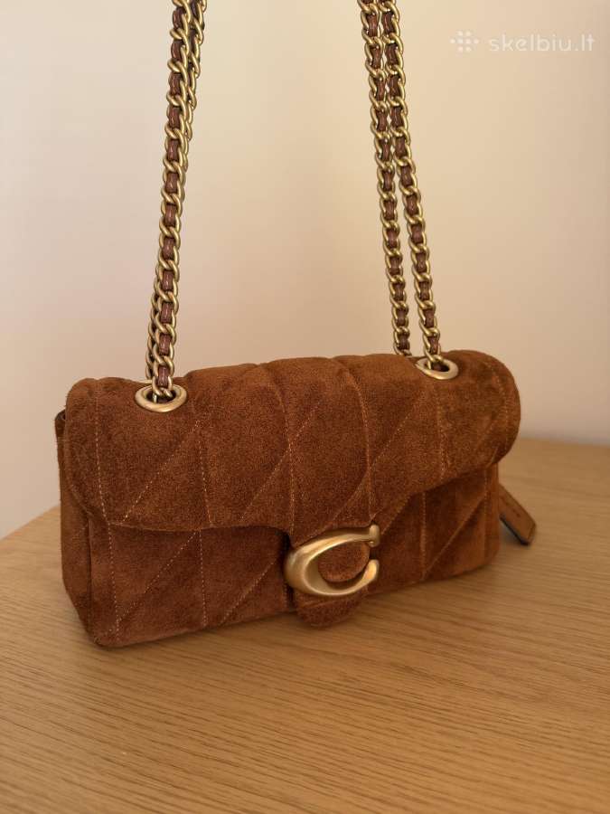 Coach tabby suede 20 rankinė per petį - nuotraukos Nr. 5