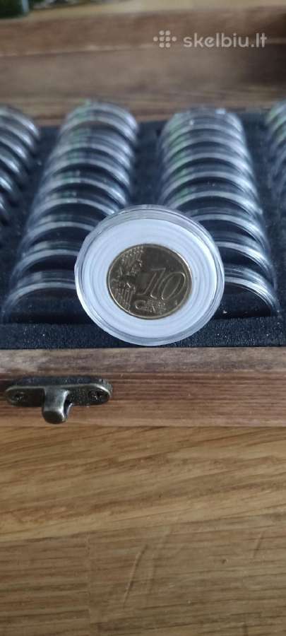 Dėžutė monetų kolekcionavimui 50-100 vnt. - nuotraukos Nr. 9