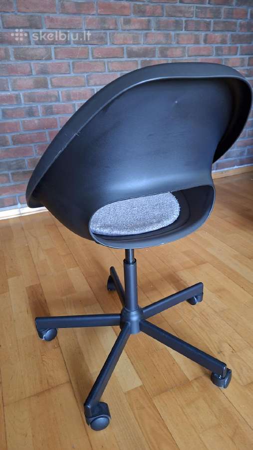 Juoda sukamoji kėdė su ratukais Eldberget / Ikea - nuotraukos Nr. 2