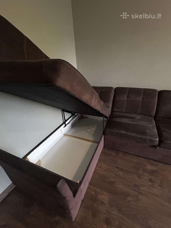 Kampinė sofa lova - nuotraukos Nr. 7