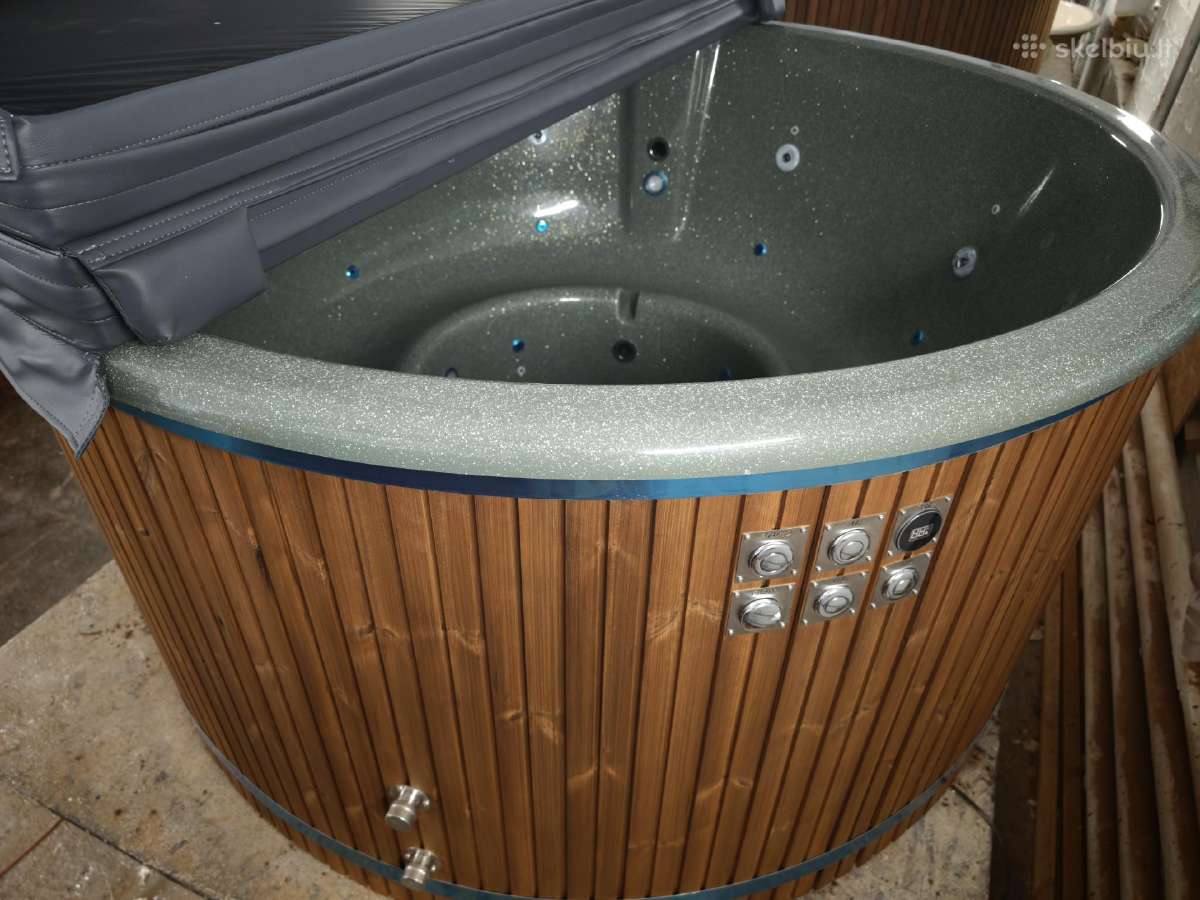 Kubilas su hidromasažine sistema ir LED apšvietimu - nuotraukos Nr. 2