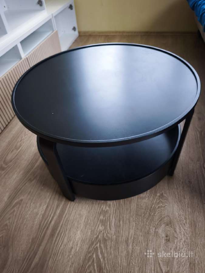 Ikea Borgeby juodas kavos staliukas - nuotraukos Nr. 2