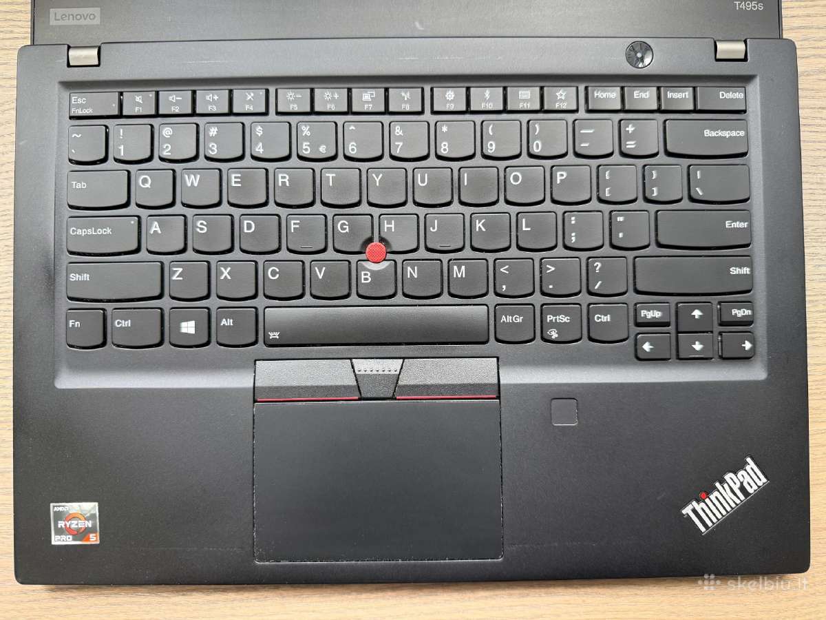 Lenovo T495s - nuotraukos Nr. 9