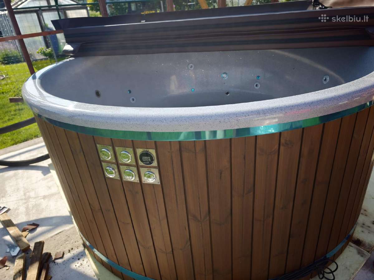 Kubilas su hidromasažine-"jacuzzi" sistema ir LED - nuotraukos Nr. 2