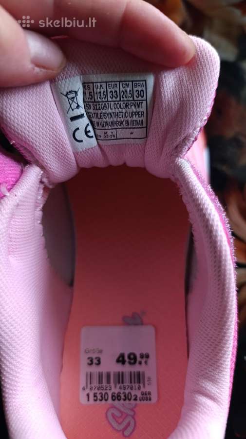 Skechers kedukai mergaitei - nuotraukos Nr. 5