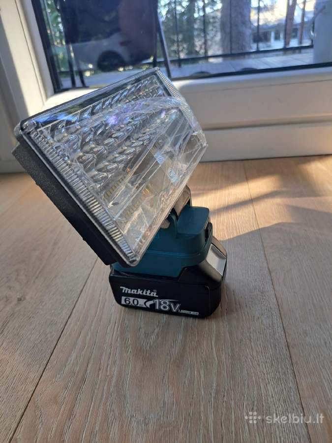Nauja LED darbo lempa Makita 18 V akumuliatoriui - nuotraukos Nr. 3