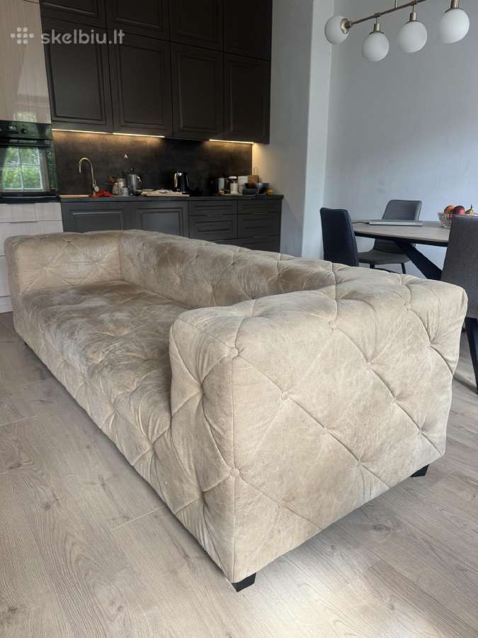 Odinė sofa - nuotraukos Nr. 2