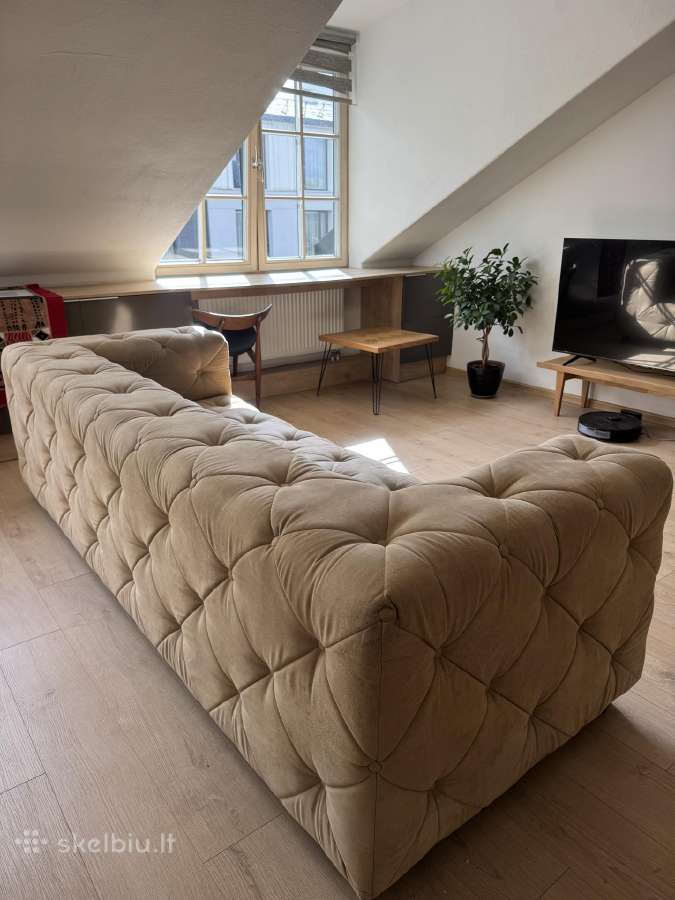 Odinė sofa - nuotraukos Nr. 3
