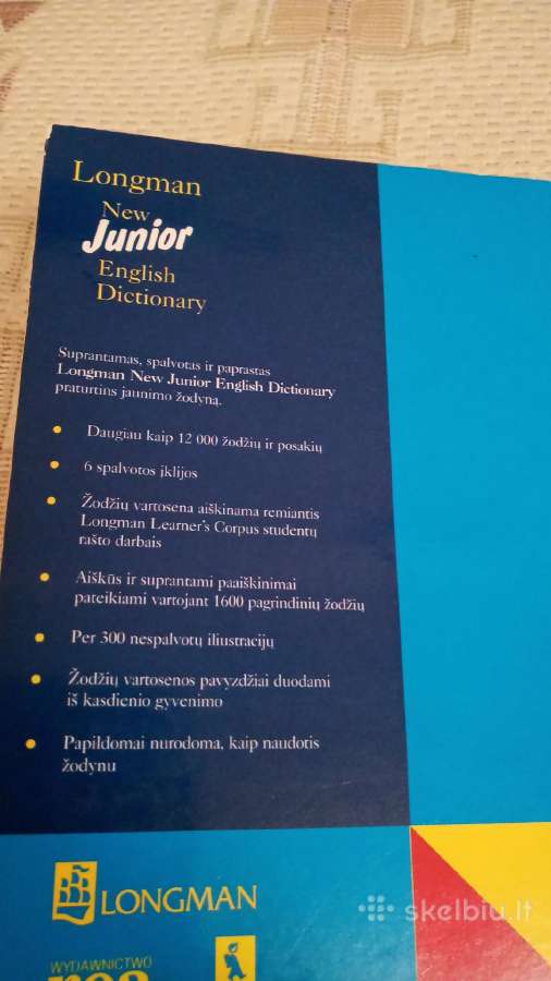 New Junior English Dictionary - nuotraukos Nr. 8