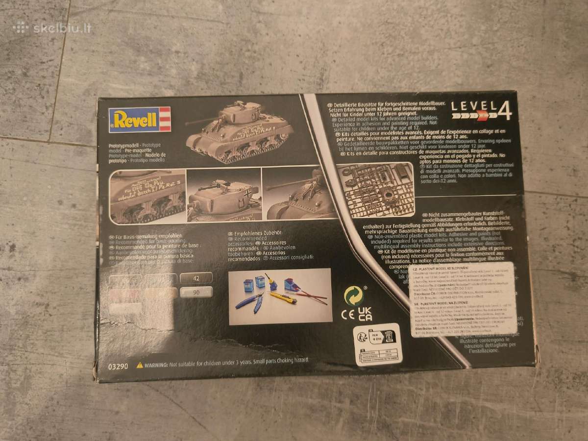Revell - Sherman M4a1, 1/72 - nuotraukos Nr. 2