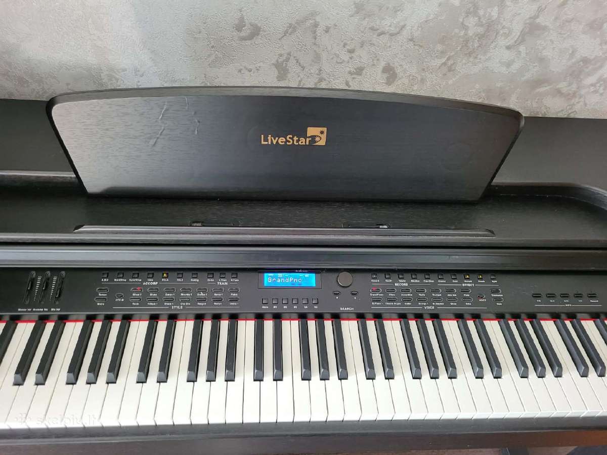 Naudotas skaitmeninis pianinas Livestar Ldp 19 - nuotraukos Nr. 2