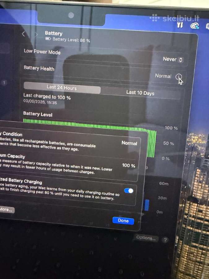 Parduodamas MacBook Pro 14" M4 - nuotraukos Nr. 3