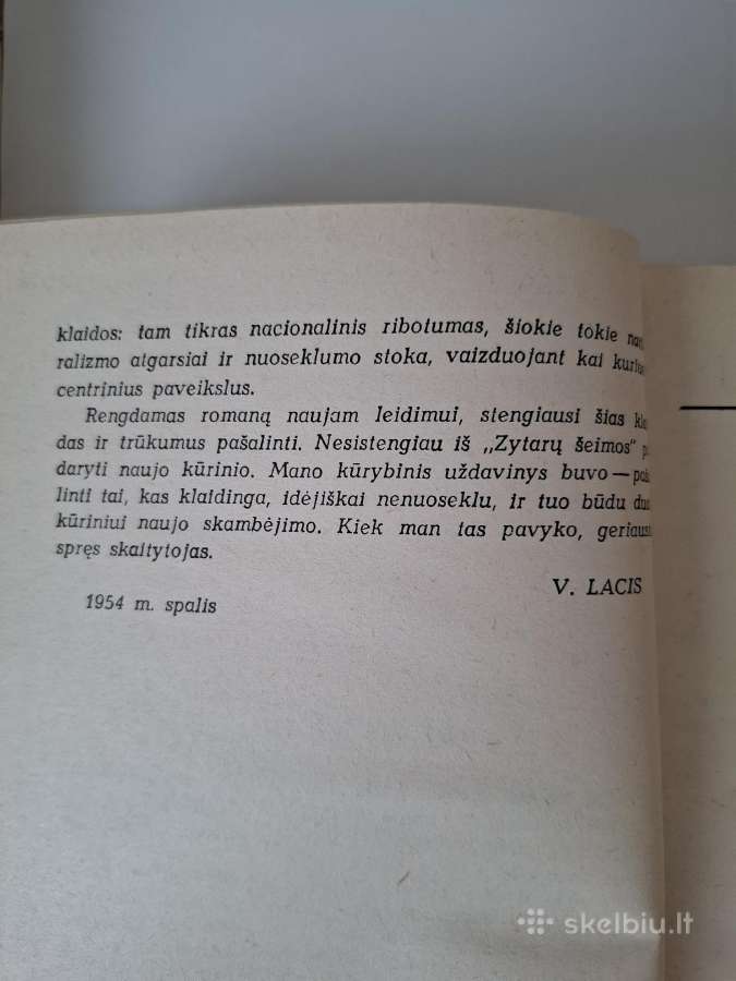 Vilis Lacis - Zytarų šeima 1+2 tomai - nuotraukos Nr. 5
