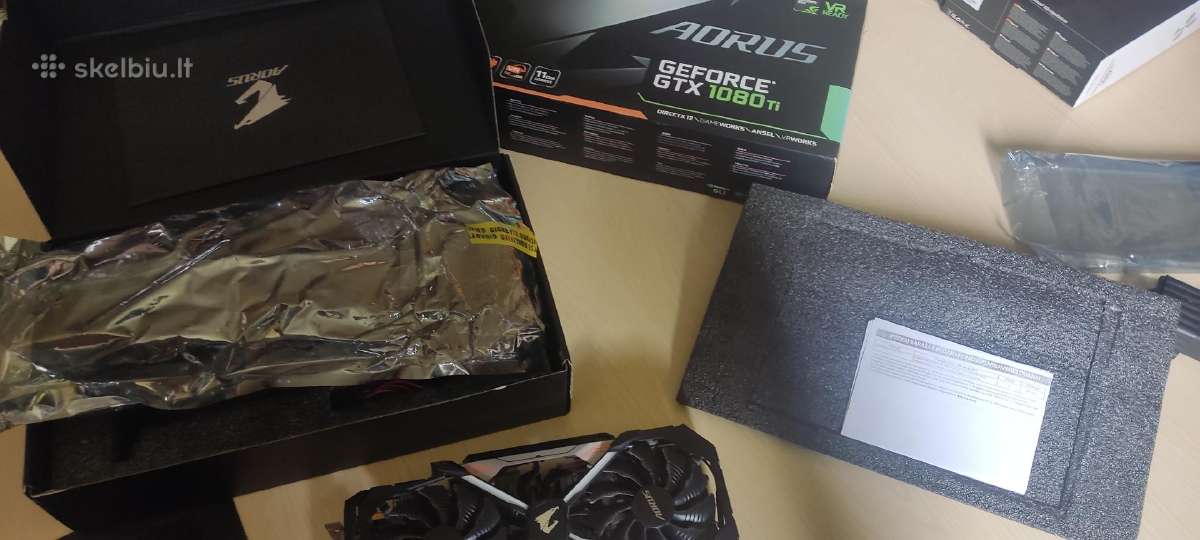 Geforce Gtx 1080 Ti 11gb Aorus Gigabyte - nuotraukos Nr. 4