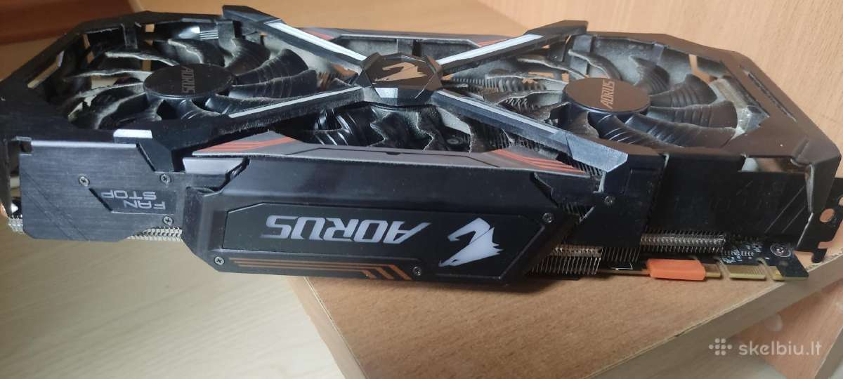 Geforce Gtx 1080 Ti 11gb Aorus Gigabyte - nuotraukos Nr. 6