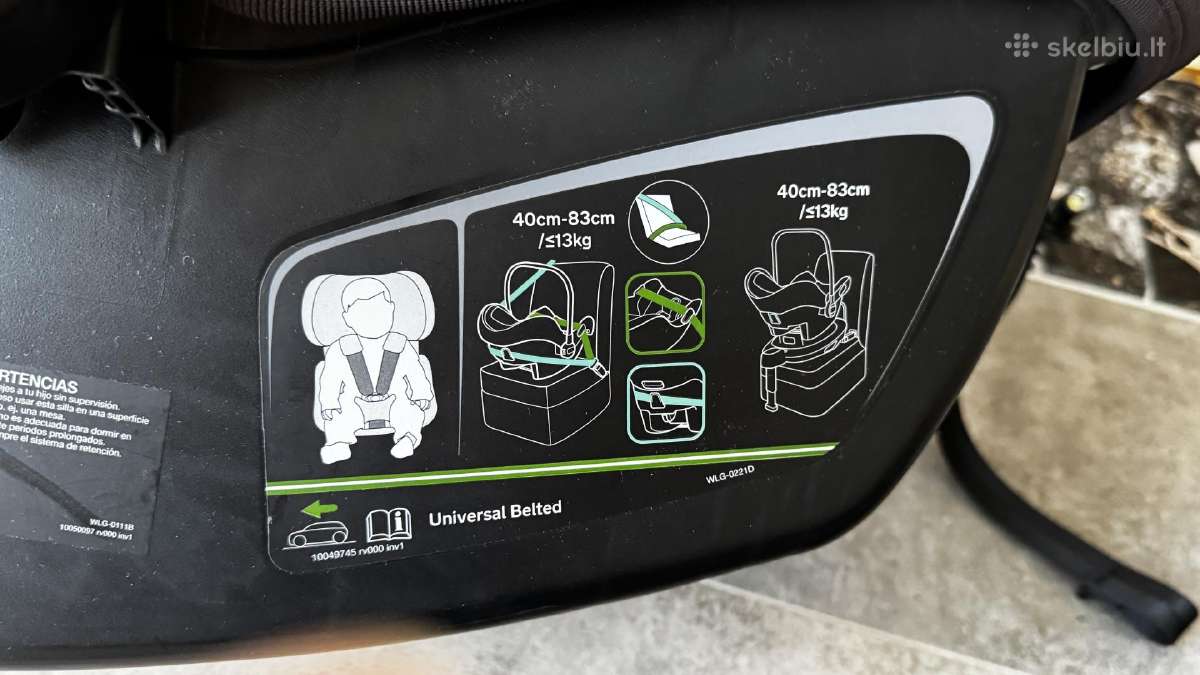 Bugaboo air by Nuna autokėdutė - nuotraukos Nr. 8