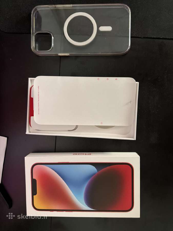 iPhone 14 plus Red 256gb - nuotraukos Nr. 4