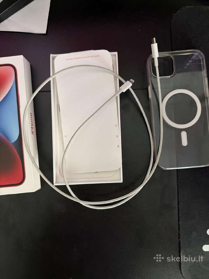 iPhone 14 plus Red 256gb - nuotraukos Nr. 5