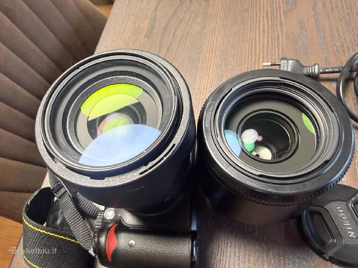 Nikon D5000 + 2 objektyvai + Vanguard krepšys - nuotraukos Nr. 6