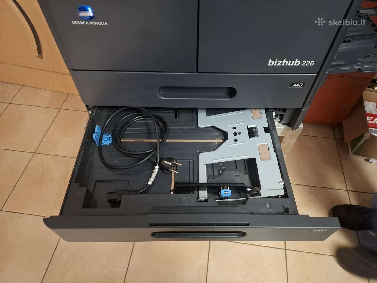 Profesionalus A3 formato spausdintuvas Bizhub 226 - nuotraukos Nr. 5