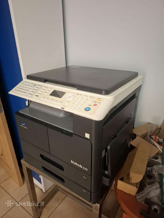 Profesionalus A3 formato spausdintuvas Bizhub 226 - nuotraukos Nr. 2