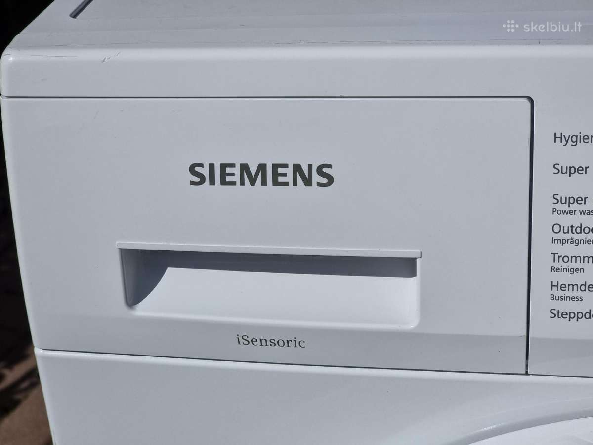 Nauja Siemens Wm14n2a0+ garantija - nuotraukos Nr. 10