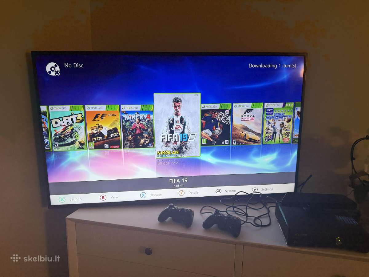 Parduodamas Xbox 360 Rgh / 250gb - nuotraukos Nr. 5