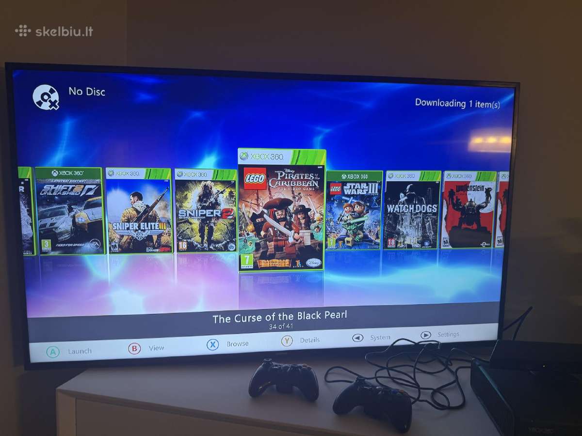 Parduodamas Xbox 360 Rgh / 250gb - nuotraukos Nr. 9