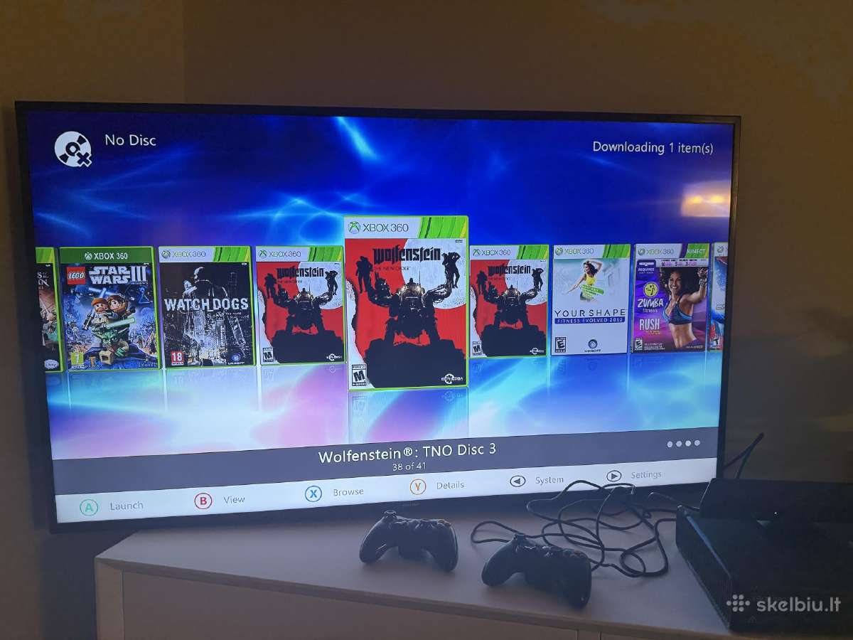 Parduodamas Xbox 360 Rgh / 250gb - nuotraukos Nr. 10
