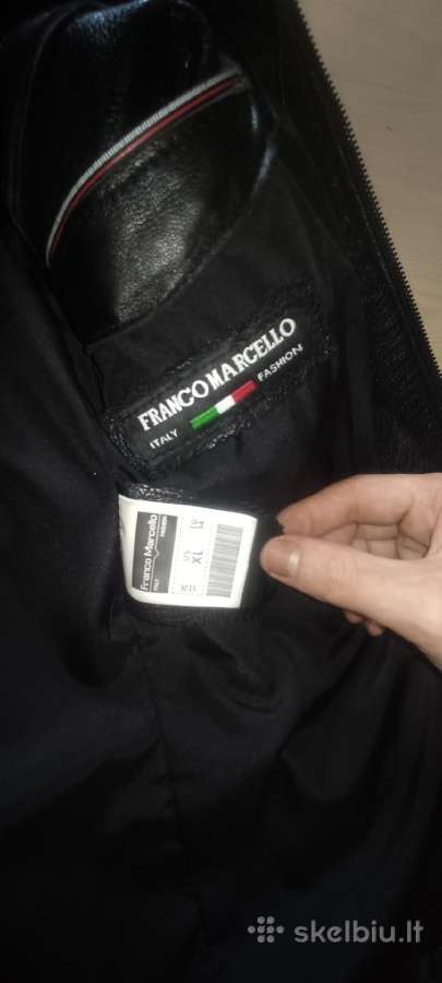 Franco Marcello Odinė striukė XL / Eu 54 - nuotraukos Nr. 2
