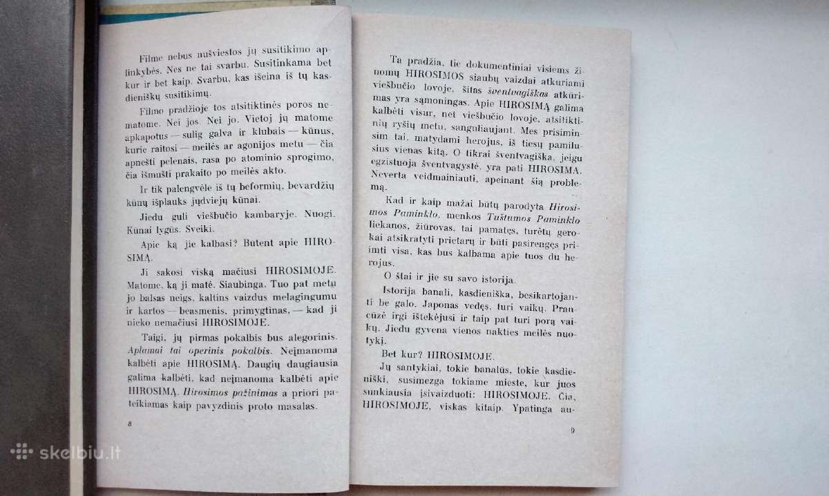 M. Diuras. Hirosima, mano meile. Moderato cantabil - nuotraukos Nr. 5