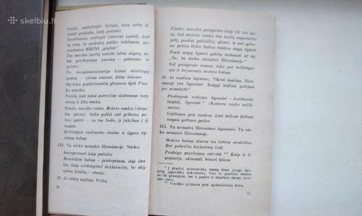 M. Diuras. Hirosima, mano meile. Moderato cantabil - nuotraukos Nr. 8