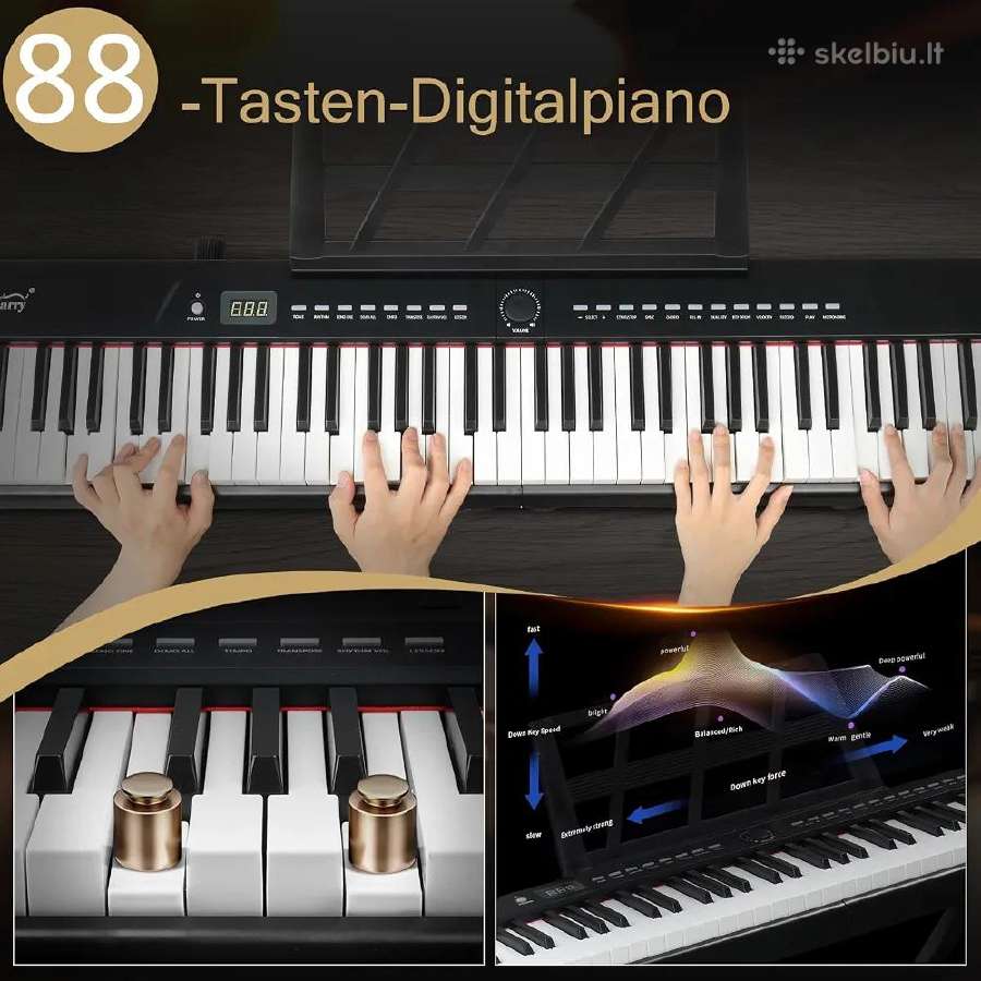 Elektroninis pianinas - nuotraukos Nr. 2