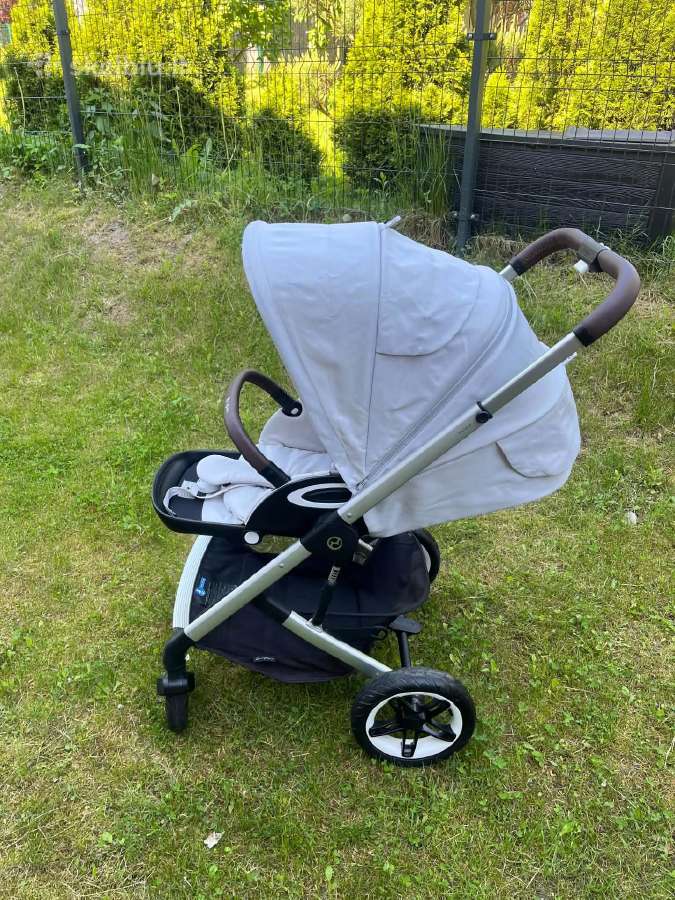 Cybex Talos S Lux pilkos spalvos vežimėlis 2in1 - nuotraukos Nr. 2