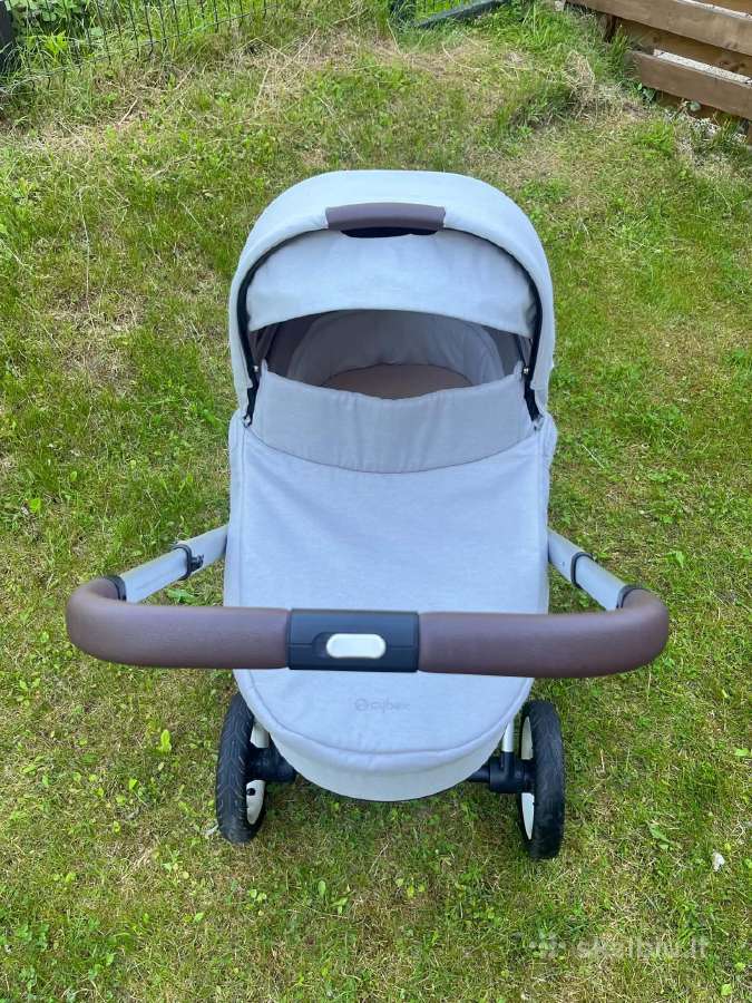 Cybex Talos S Lux pilkos spalvos vežimėlis 2in1 - nuotraukos Nr. 5
