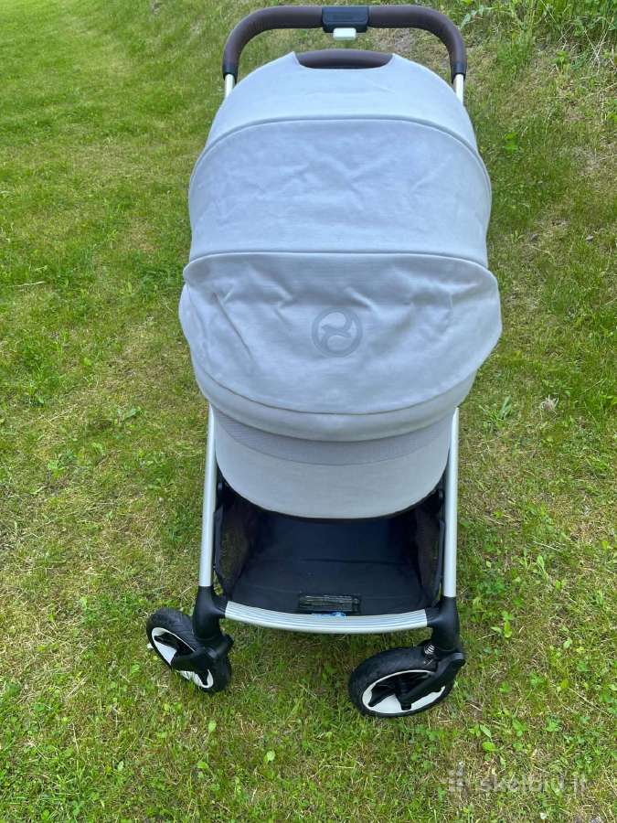 Cybex Talos S Lux pilkos spalvos vežimėlis 2in1 - nuotraukos Nr. 10