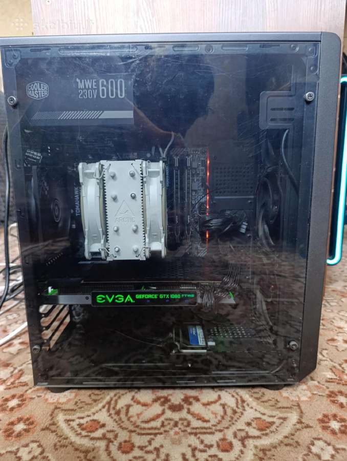 Žaidimų kompiuteris Ryzen 3600 Gtx 1080 16gb RAM - nuotraukos Nr. 2