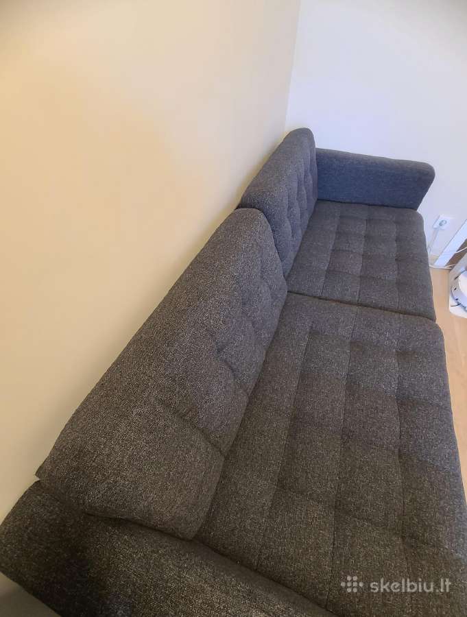 Minkšta trivietė sofa - nuotraukos Nr. 2