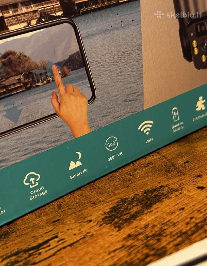 WiFi 360 kamera apsaugos - nuotraukos Nr. 7