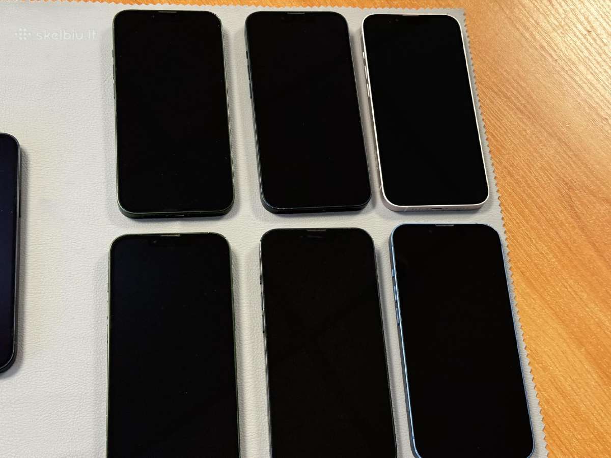 iPhone 13 su 128gb ir su 256gb be subraižymų - nuotraukos Nr. 15