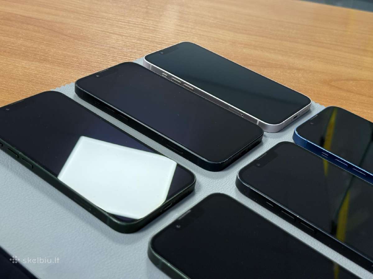 iPhone 13 su 128gb ir su 256gb be subraižymų - nuotraukos Nr. 16