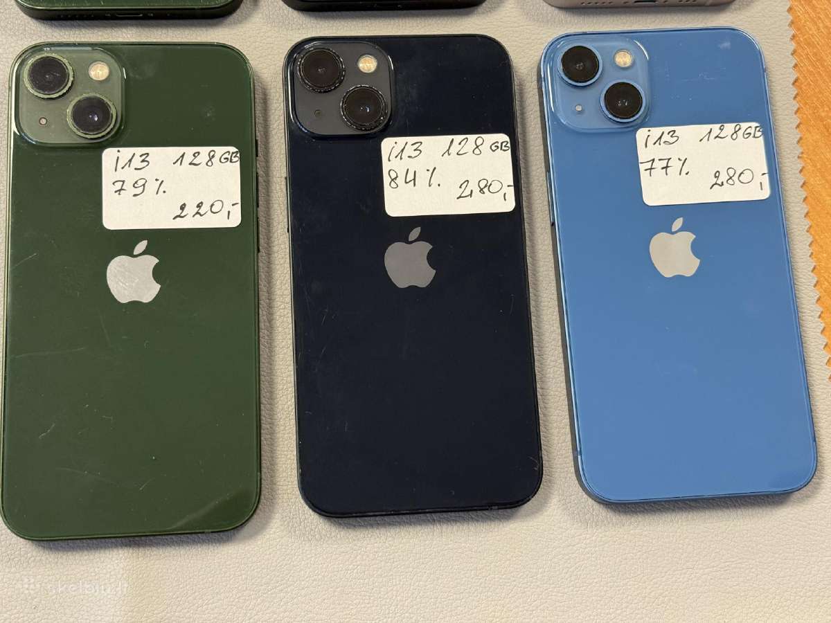 iPhone 13 su 128gb ir su 256gb be subraižymų - nuotraukos Nr. 5