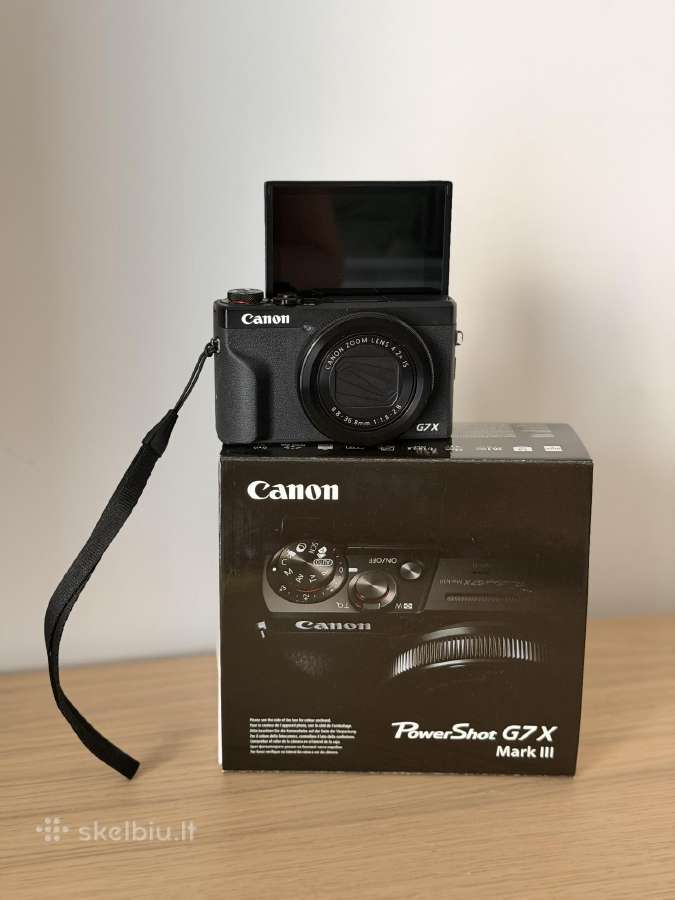 Canon powershot g7x mark III - nuotraukos Nr. 2