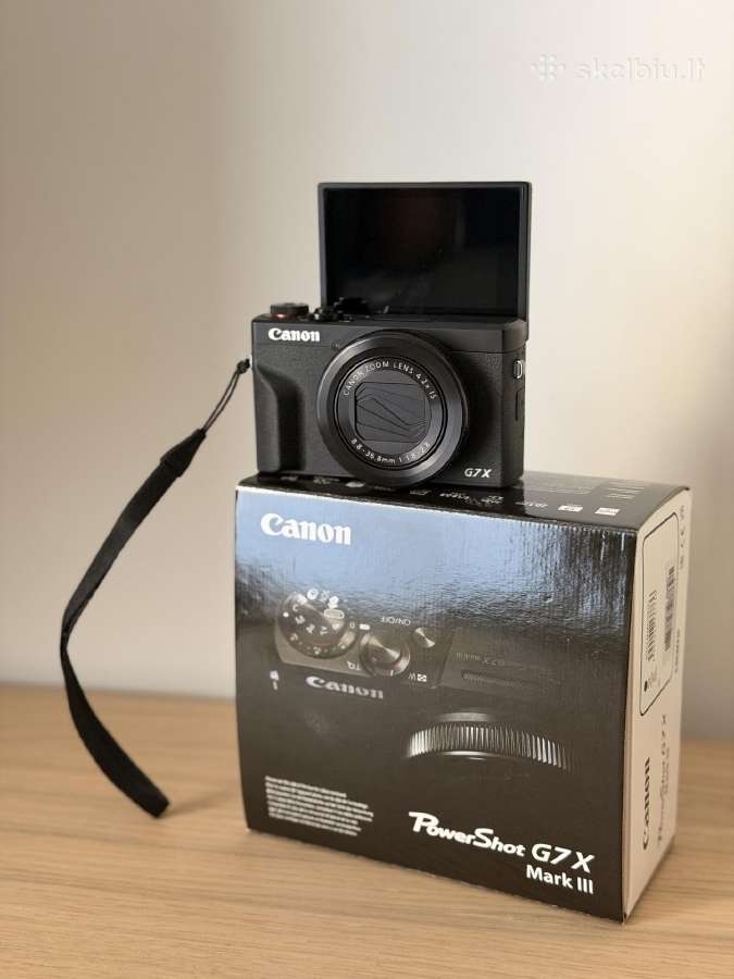 Canon powershot g7x mark III - nuotraukos Nr. 3
