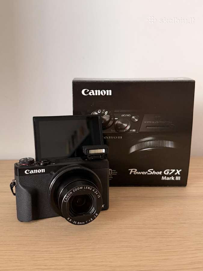 Canon powershot g7x mark III - nuotraukos Nr. 7