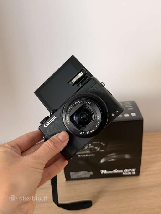 Canon powershot g7x mark III - nuotraukos Nr. 9
