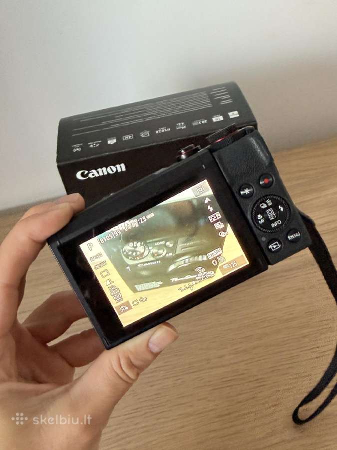 Canon powershot g7x mark III - nuotraukos Nr. 10