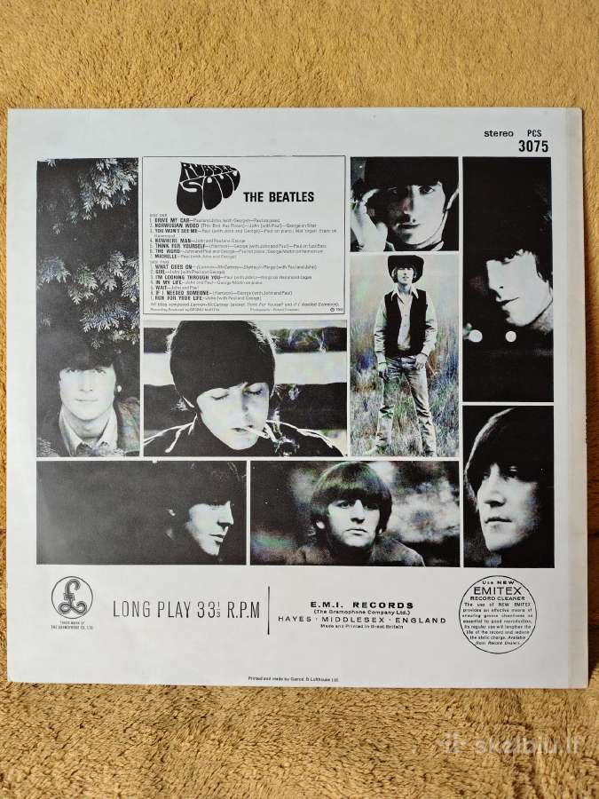 The Beatles Rubber Soul 1965 - nuotraukos Nr. 2