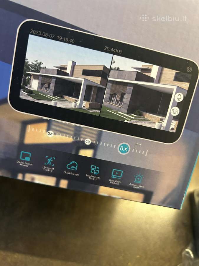 WiFi kamera 360 - nuotraukos Nr. 4